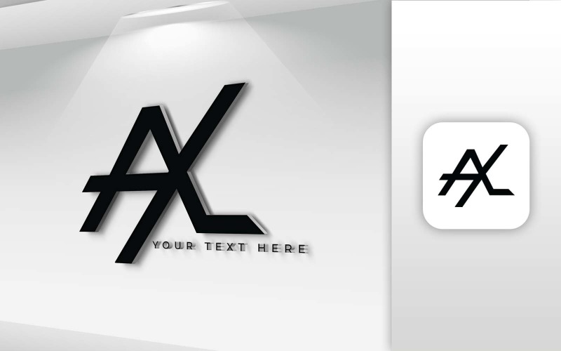 AXL Name Letter Logo Design - Brand Identity Logo Template