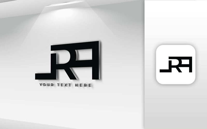 LRA Name Letter Logo Design - Brand Identity Logo Template