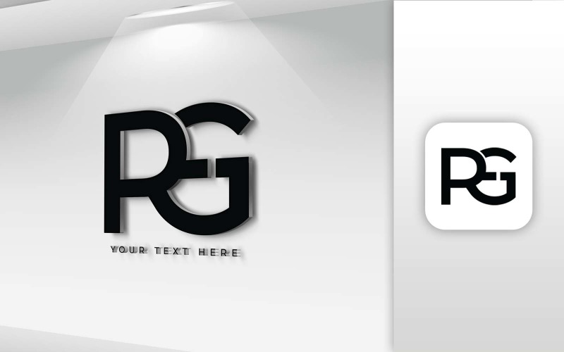 REG Name Letter Logo Design - Brand Identity Logo Template