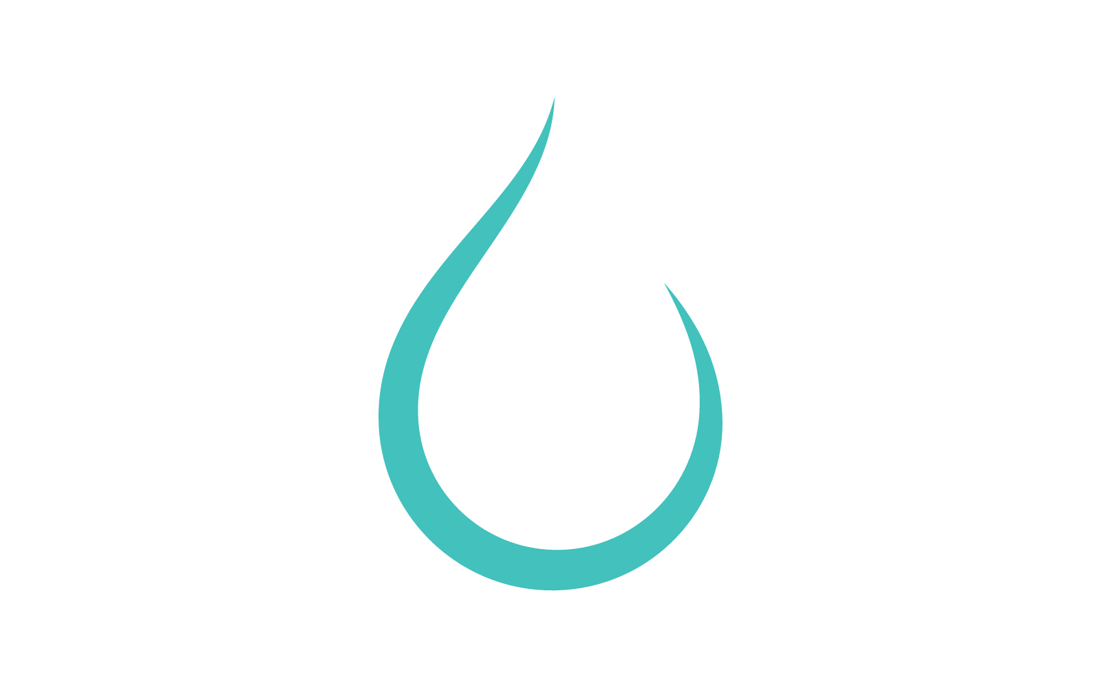 Vector de logotipo de ilustración de gota de agua
