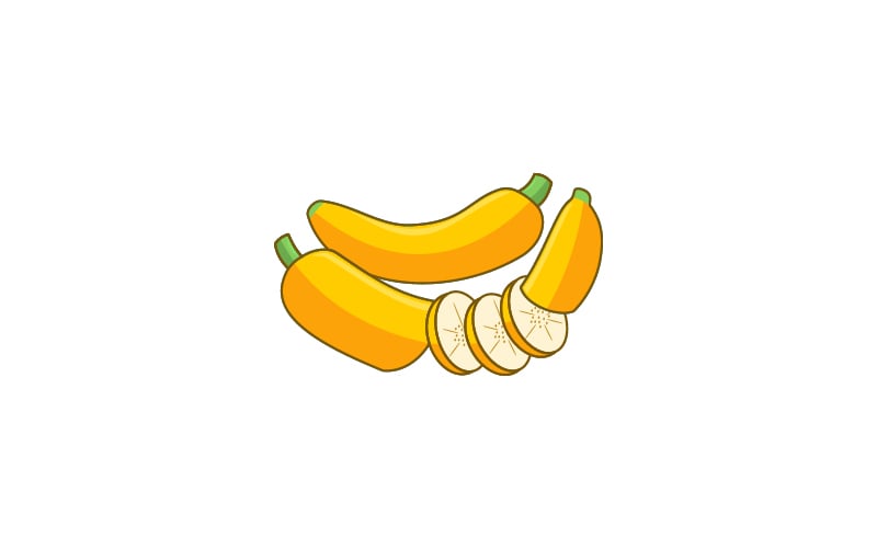 Template #335801 Banana Drawing Webdesign Template - Logo template Preview