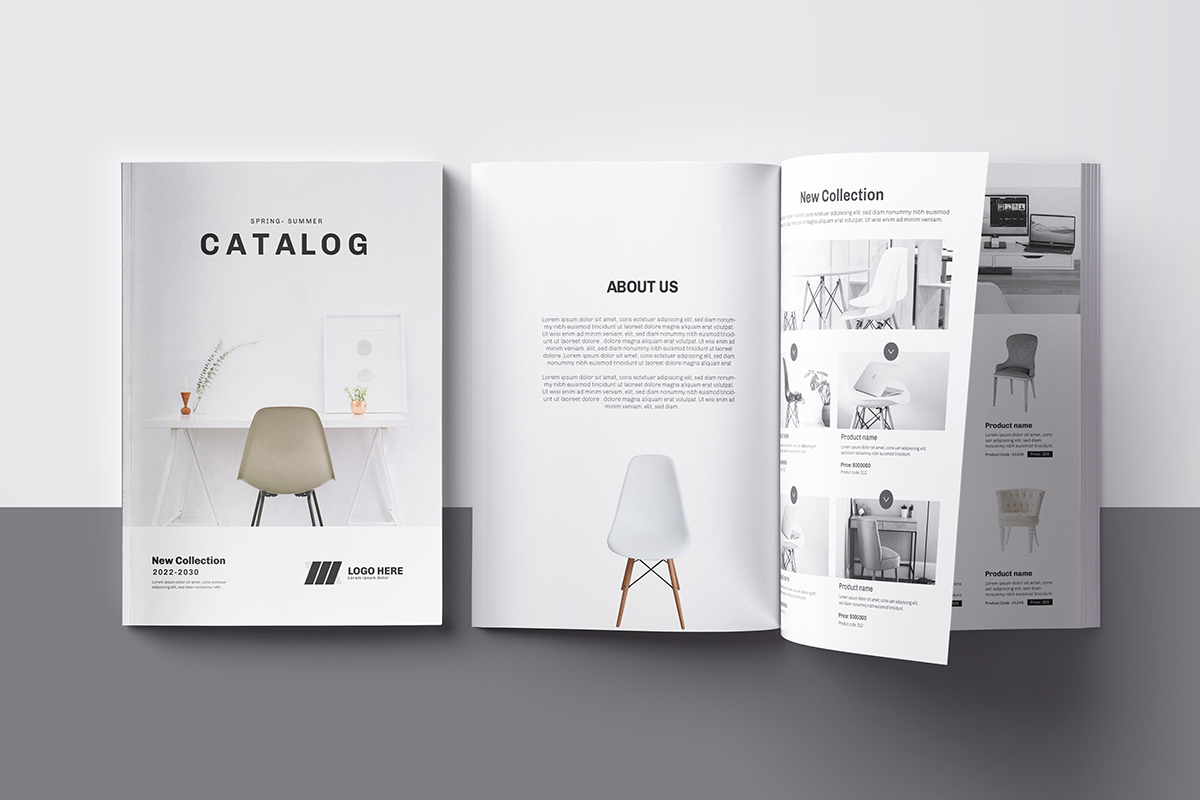 Kit Graphique #335817 Catalogue Catalogue Web Design - Logo template Preview