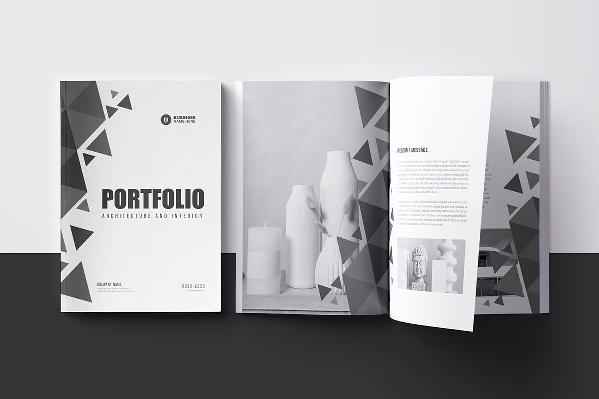 Kit Graphique #335886 Portfolio Architecte Web Design - Logo template Preview