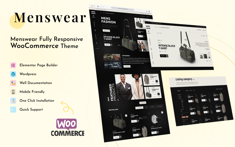 Menswear - Multipurpose WooCommerce Wordpress Theme WooCommerce Theme