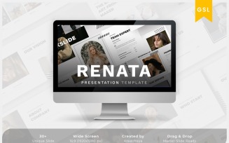 Renata - Google Slides Minimal Creative Presentation Template