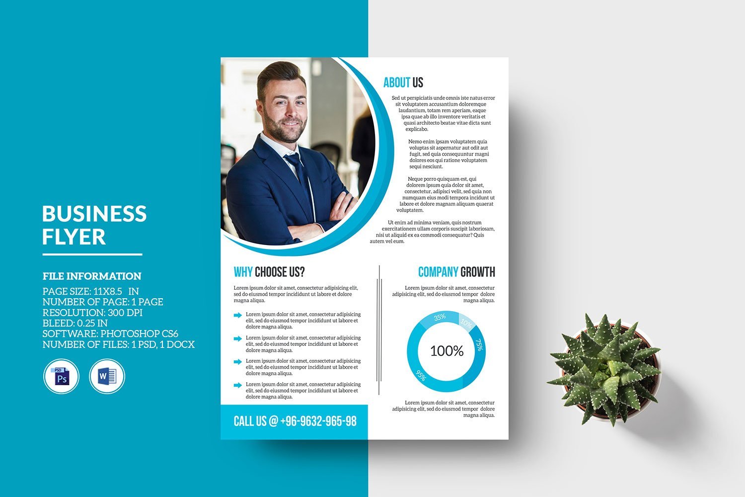 Template #335922 Flyer Corporate Webdesign Template - Logo template Preview
