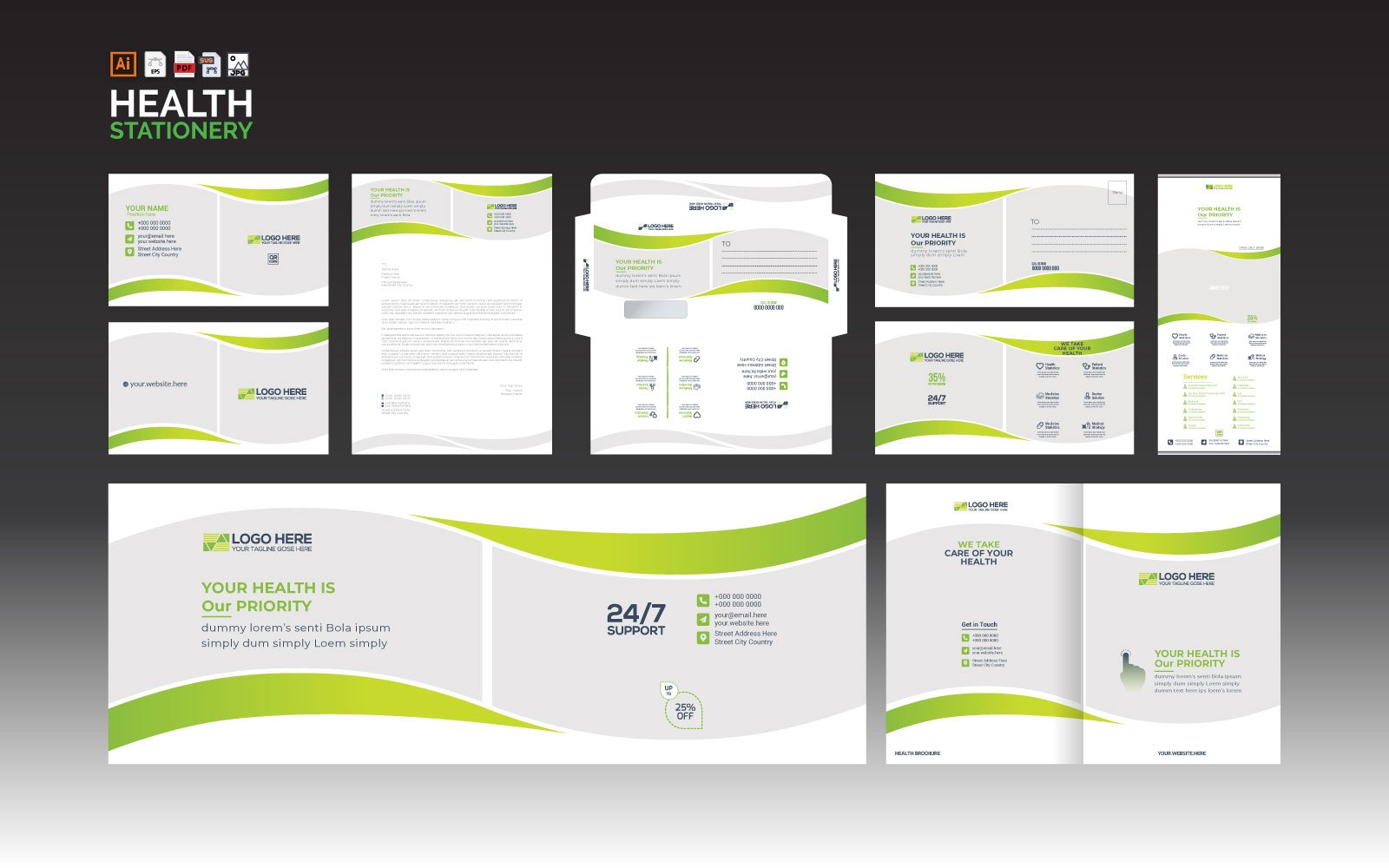 Kit Graphique #335982 Template Minimalist Web Design - Logo template Preview