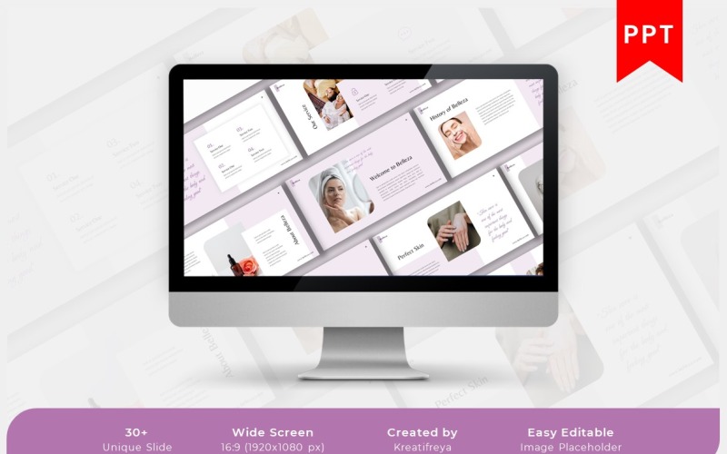 Belleza - Beauty and Skincare PowerPoint Template