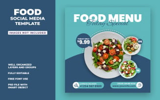 Food - Social Media Templates