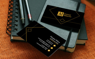 Fully Editable and Easy to Customize Business Card