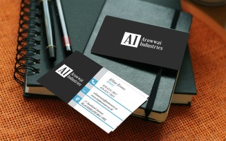 Fully Editable and Easy to Customize Stunning & Creative Visiting Card
