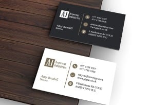 Professional Business Card Template | Personal Branding