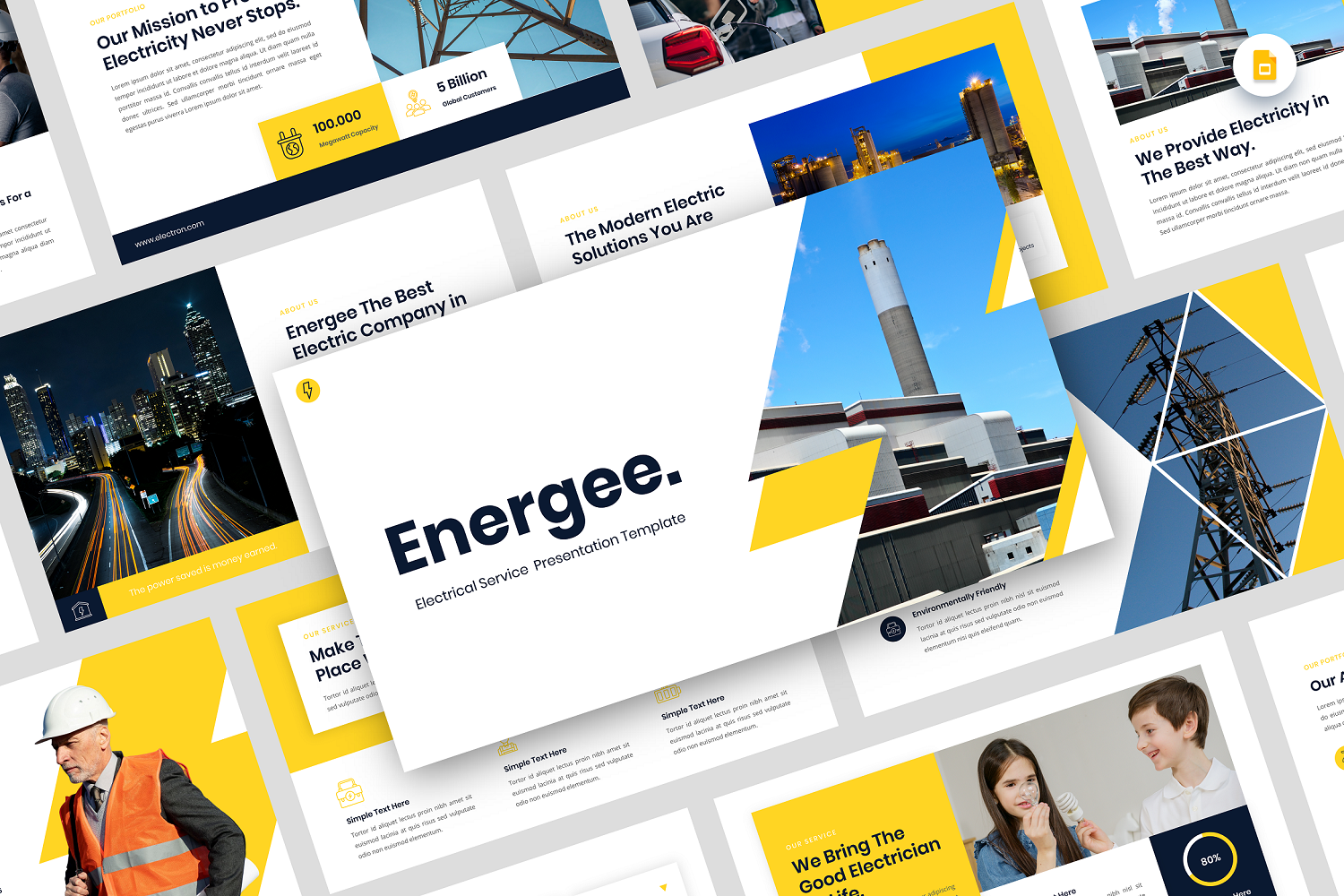 Template #336053 Services Electrician Webdesign Template - Logo template Preview