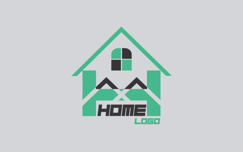 HOME LOGO TEMPLATE DESGINE FOR CONSTRUCTION COMPANIES Logo Template