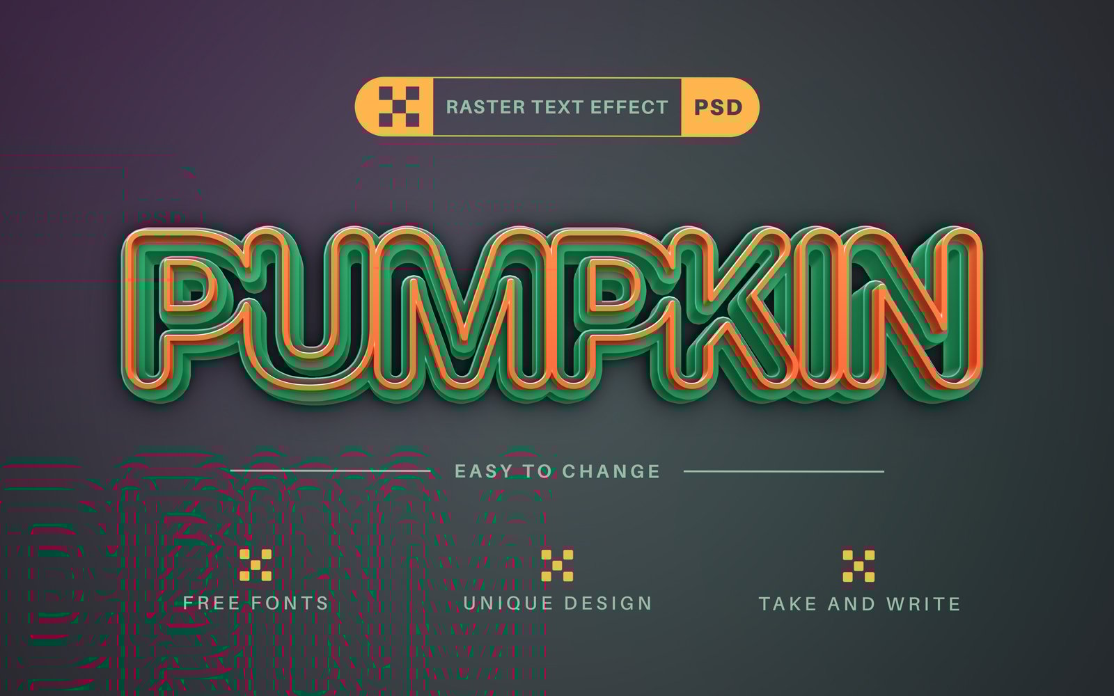 Template #336192 Text Effect Webdesign Template - Logo template Preview