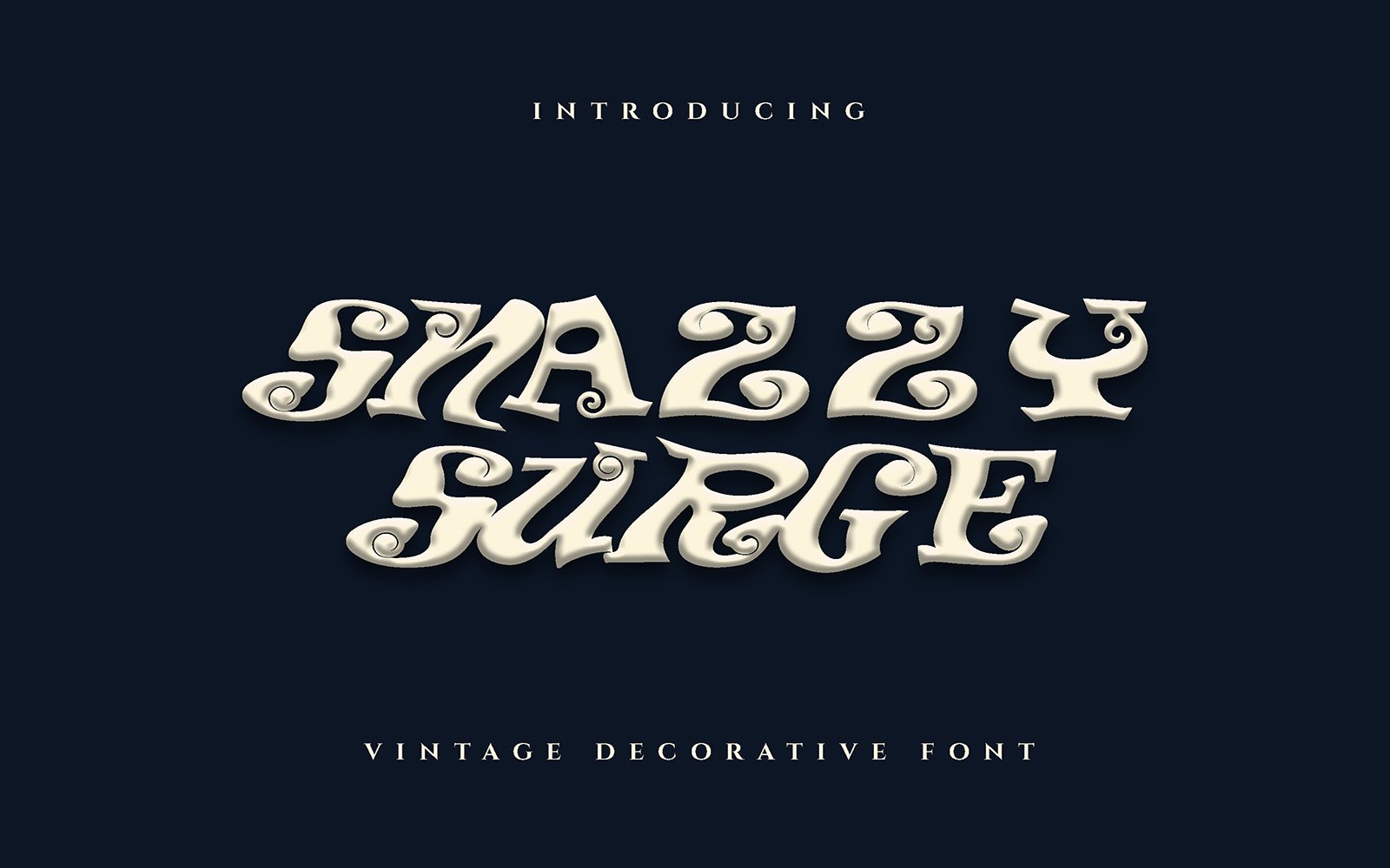 Template #336210 Fonts Display Webdesign Template - Logo template Preview