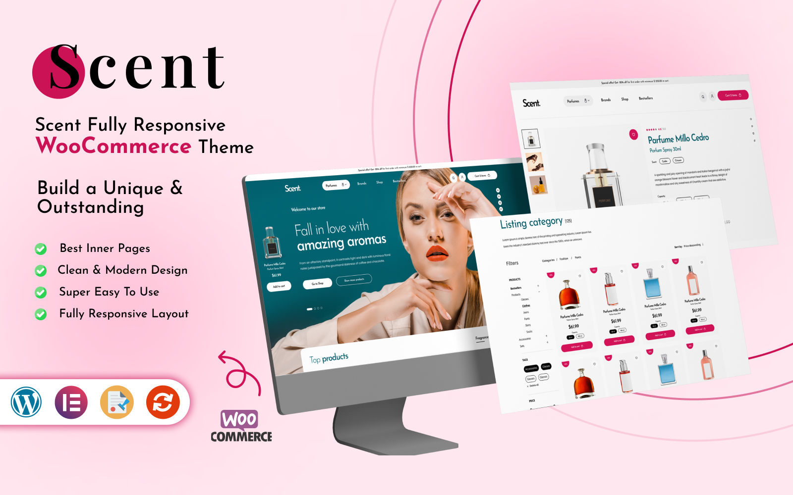 Kit Graphique #336220 Fragrance Parfum Web Design - Logo template Preview