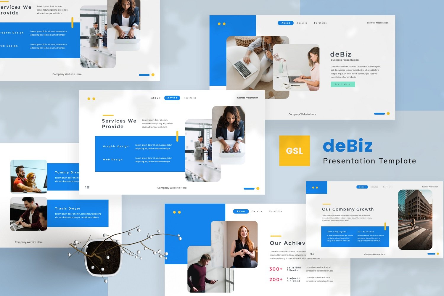 Template #336245 Company Marketing Webdesign Template - Logo template Preview