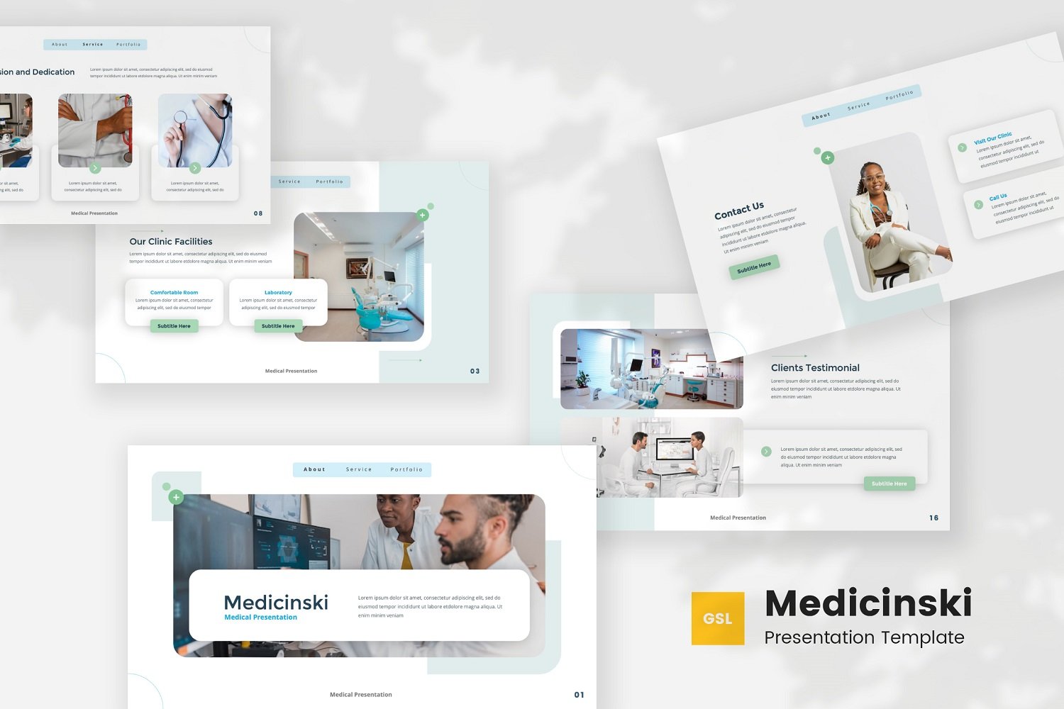 Template #336266 Clinic Medic Webdesign Template - Logo template Preview