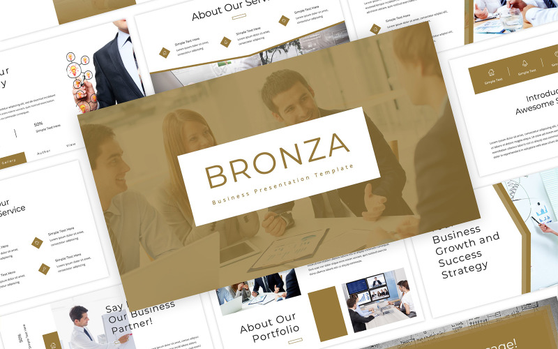Bronza - Business Keynote Keynote Template