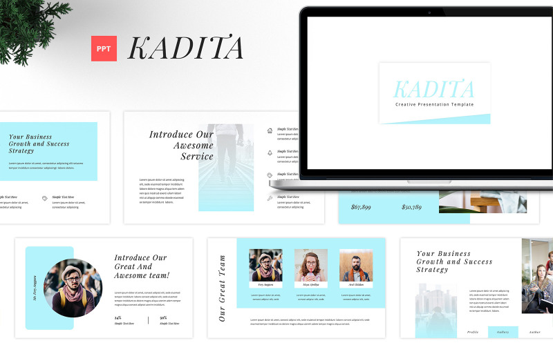 Kadita - Creative PowerPoint PowerPoint Template