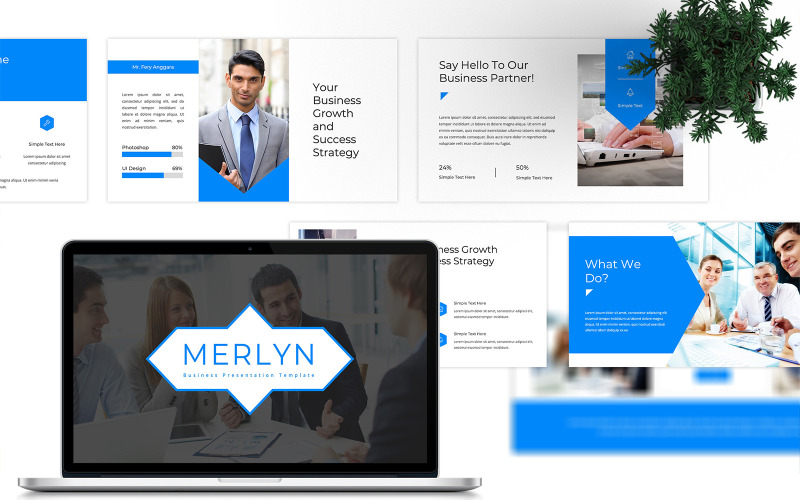 Merlyn - Business Keynote Keynote Template