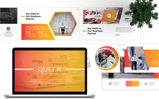 Queen - Pitch Deck Google Slides