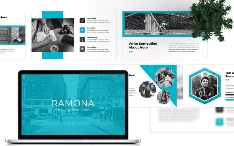 Ramona - Business Keynote Keynote Template