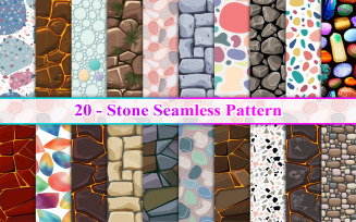 Stone Seamless Pattern, Seamless Stone Pattern, Stone Pattern, Rock Texture Seamless Pattern