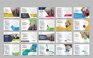 Creative Postcard Template or business eddm postcard template design Bundle