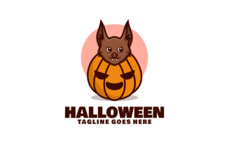 Halloween Mascot Cartoon Logo 1
