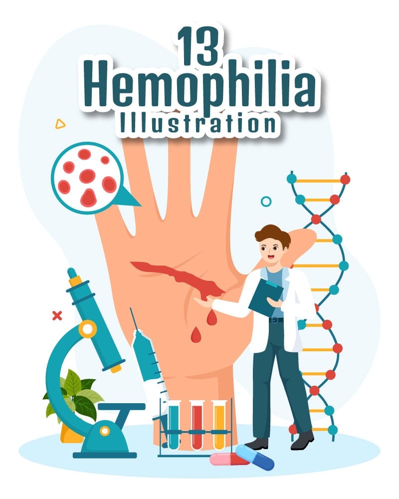 Template #336653 Haemophilia Hemoglobin Webdesign Template - Logo template Preview
