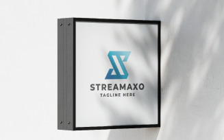 Streamaxo Letter S Pro Logo Template