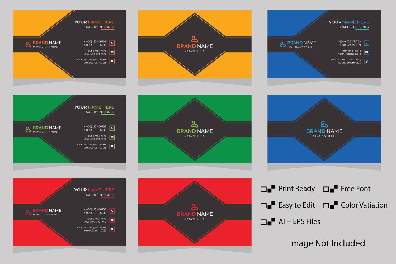 Kit Graphique #336747 Carte Propre Web Design - Logo template Preview