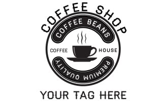 Coffee Shop logo for Sale Coffee $ Coffee Beans