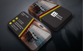 Professional Corporate Business Card Template | Photoshop | RGB | Standard Size