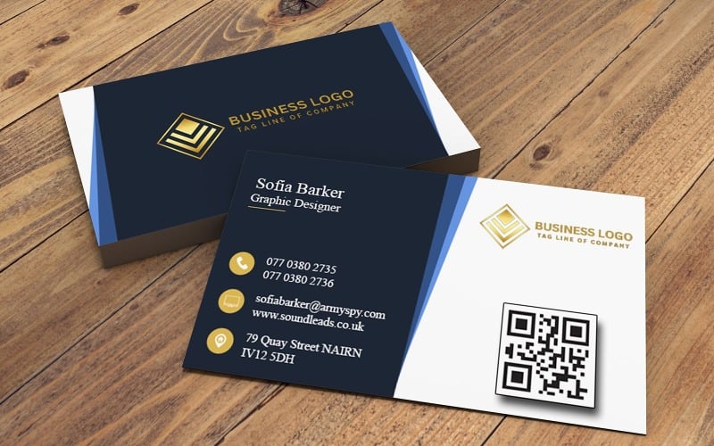 Professionally structured Business Card Corporate Identity