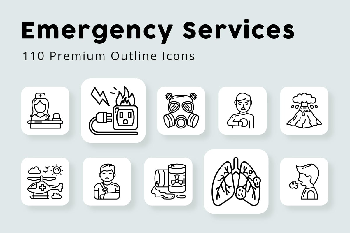 Kit Graphique #336881 Emergency Services Divers Modles Web - Logo template Preview