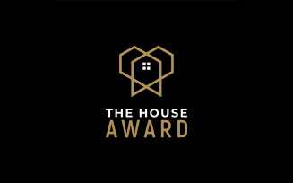 The House Award Company Logo Vector