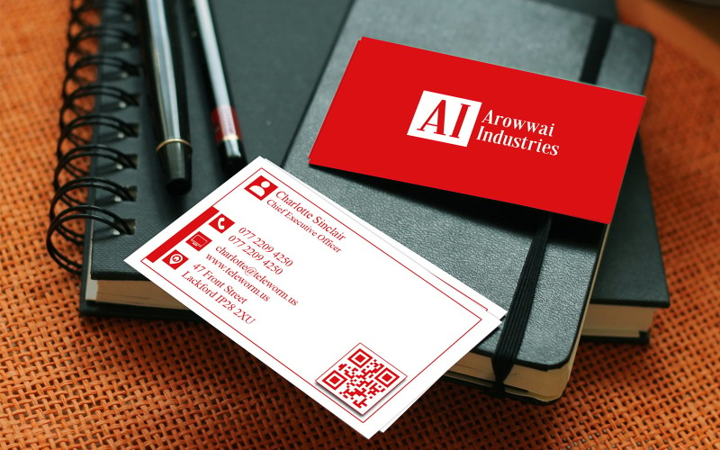 Business Card Template - Office Visiting Car Corporate Identity