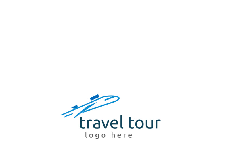 Logo in travel tour simple Logo Template