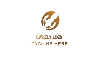 Professional carely logo template