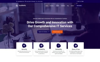TechNetify - IT Solution & Multi-Purpose HTML5 Template