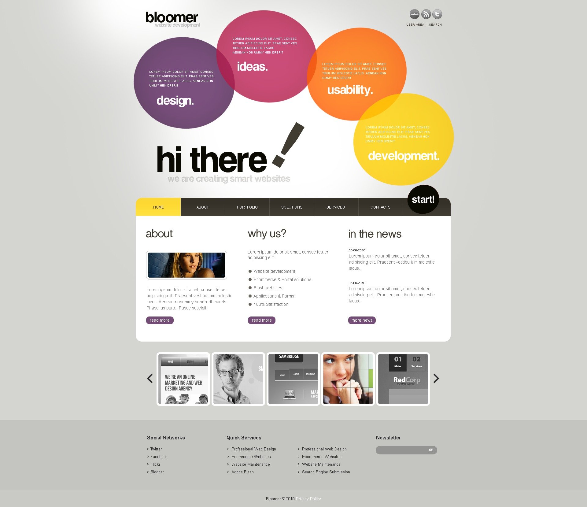 Web design WordPress sablon 33789 - képernyőkép