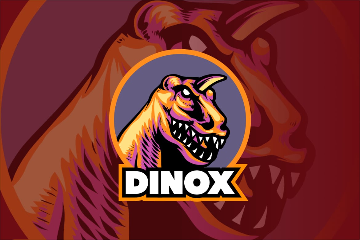Kit Graphique #337009 Tyrannosaurus Raptor Web Design - Logo template Preview