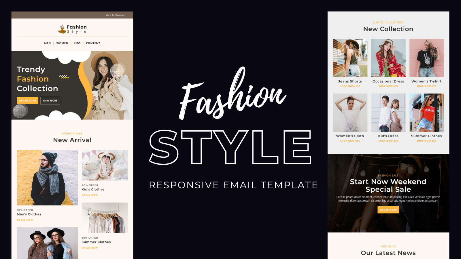 Fashion Style – E-commerce Email Template
