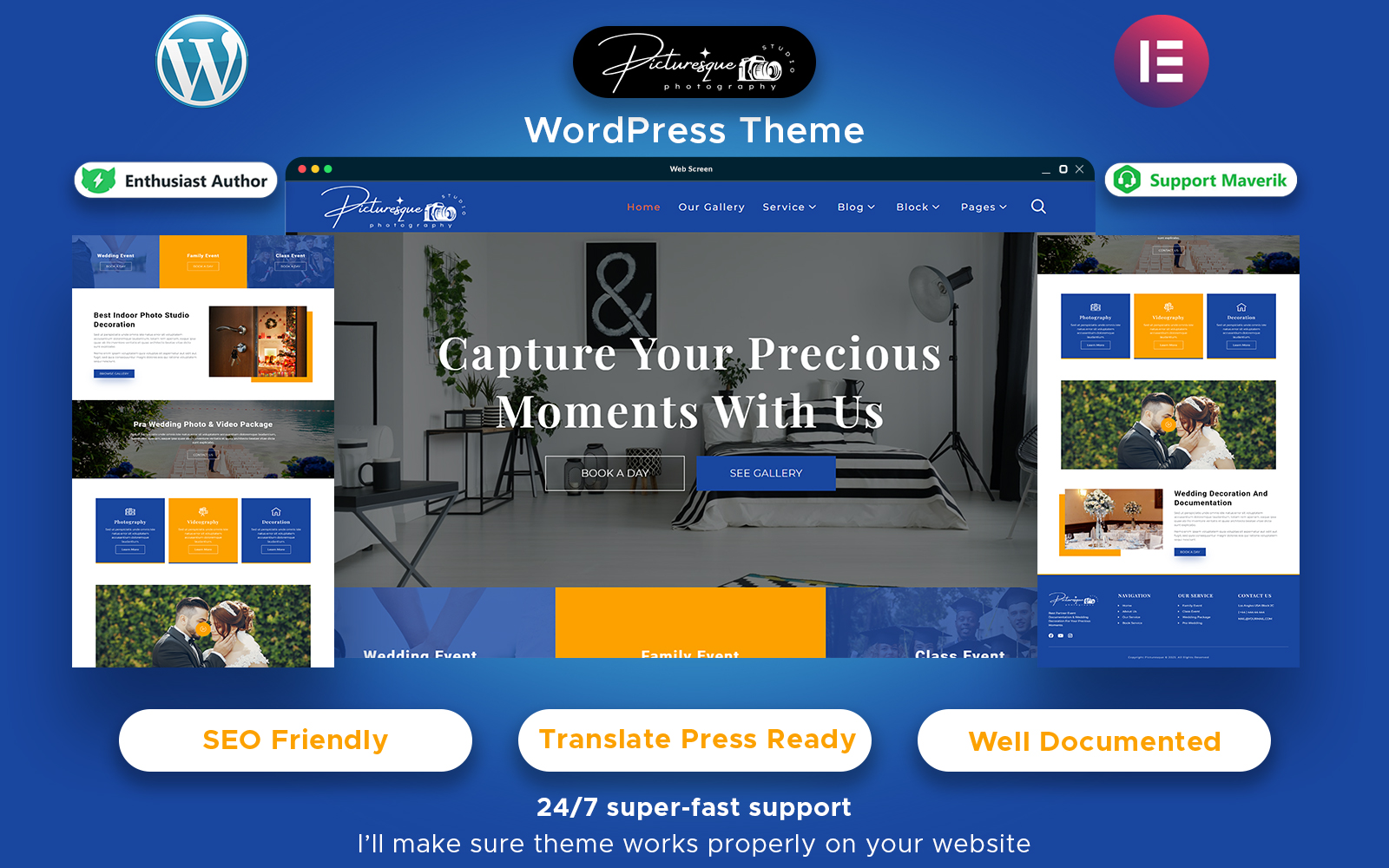 Photo Gallery Responsive WordPress Theme