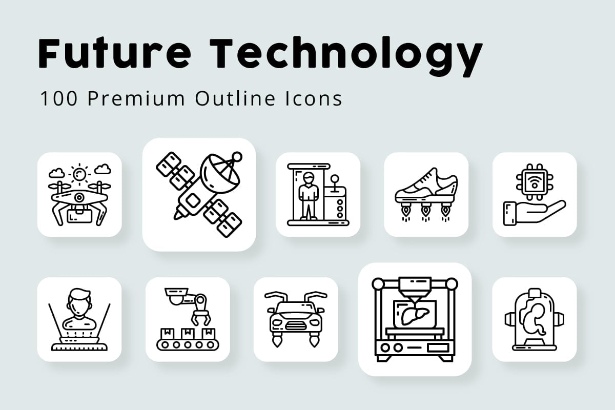 Kit Graphique #337160 Future Technologie Divers Modles Web - Logo template Preview