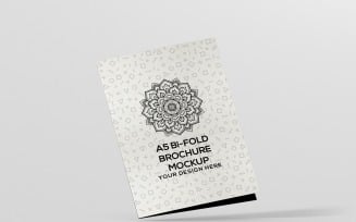 Brochure - A5 Bi-Fold Brochure Mockup 3