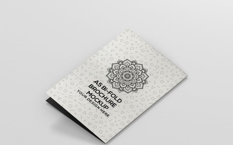 Brochure - A5 Bi-Fold Brochure Mockup Product Mockup